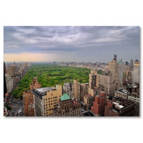 Αφίσα (Νέα Υόρκη, αξιοθέατα, θέα, πόλη, αρχιτεκτονική, κτίρια, Νέα Υόρκη, σύννεφα)